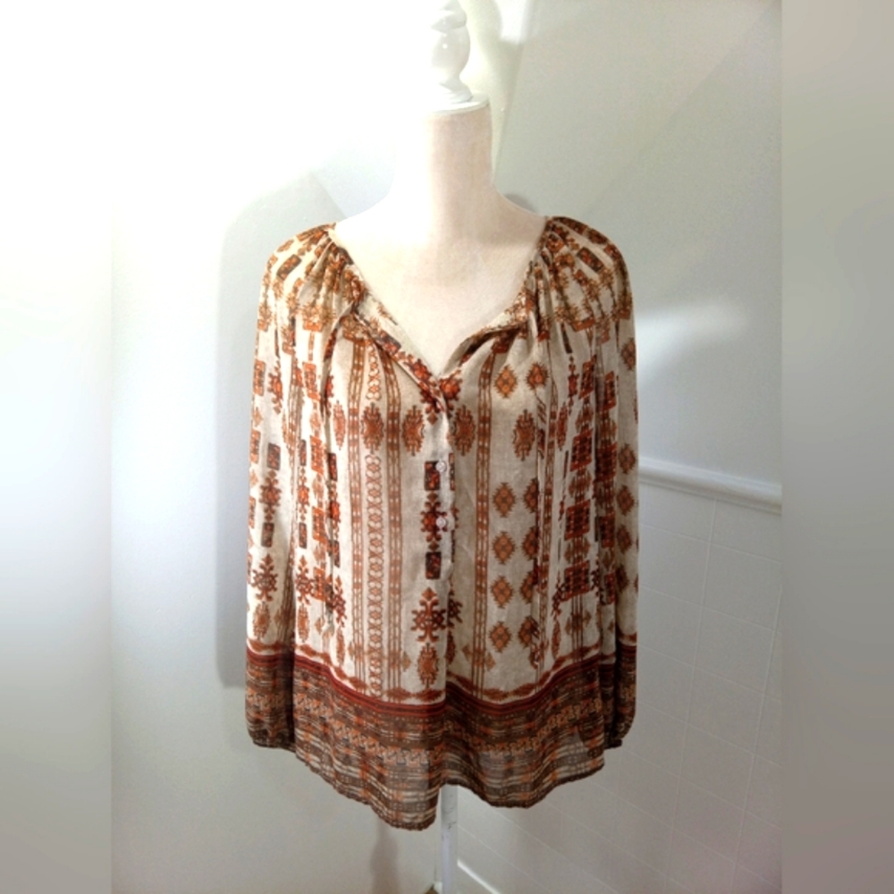 Cida's - NEW No Tag.Lucky brand blouse